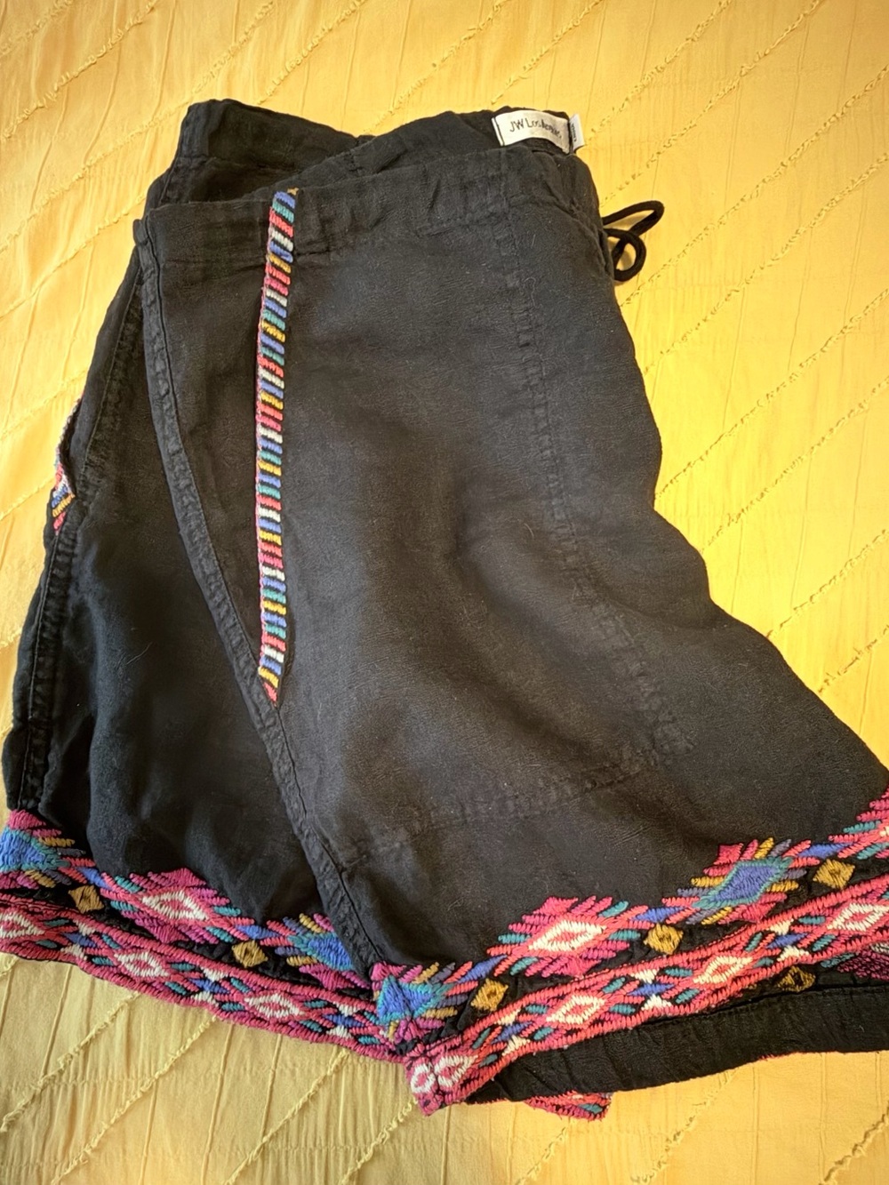 Johnny Was Black Etienne💗Shorts - Picture 13 of 16
